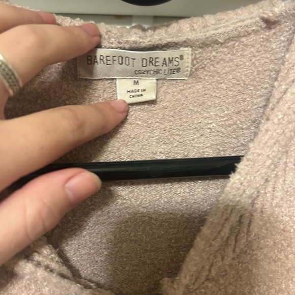 Barefoot Dreams Zip Up Sweater - Picture 4 of 4